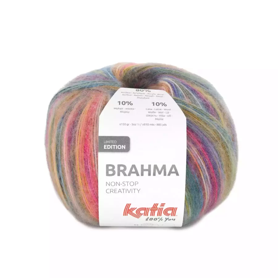 BRAHMA 301-naranjas/fucsia/azul