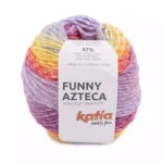 FUNNY AZTECA 201-NARANJA / LILA